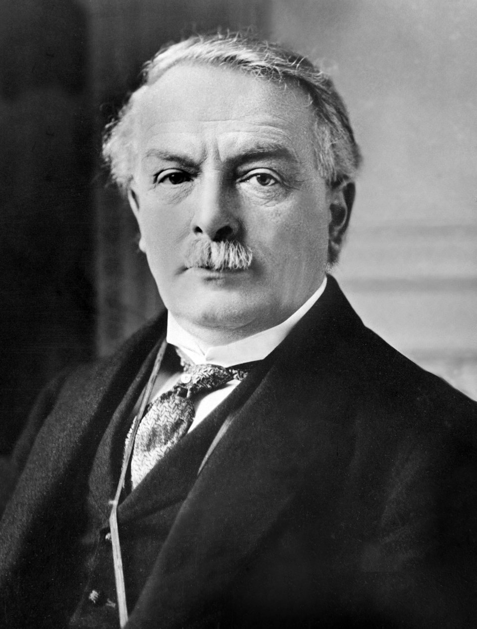 David Lloyd George, Engelse politicus, minister van oorlog tijdens de Grote Oorlog door Unknown