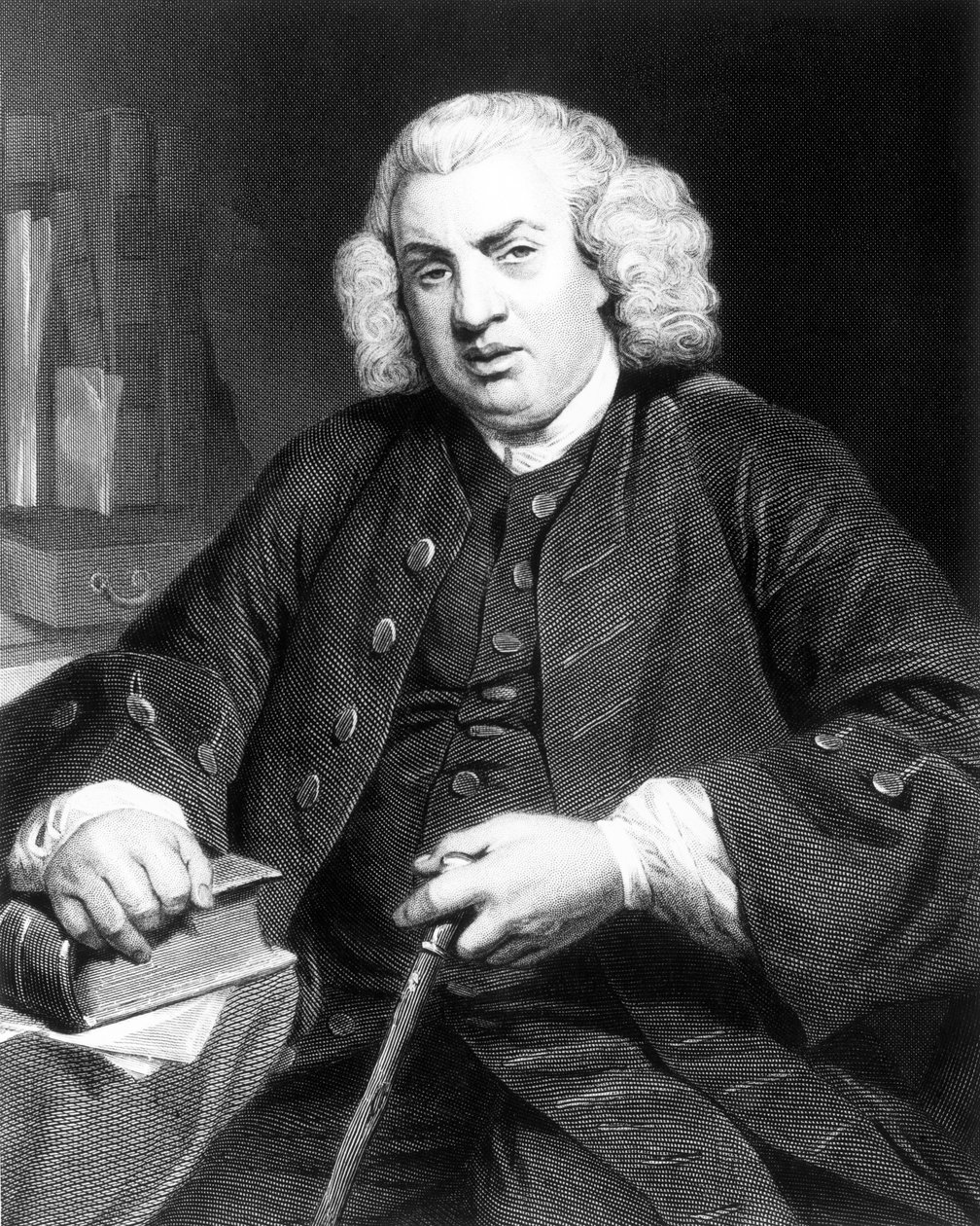 Dr. Samuel Johnson door Unknown