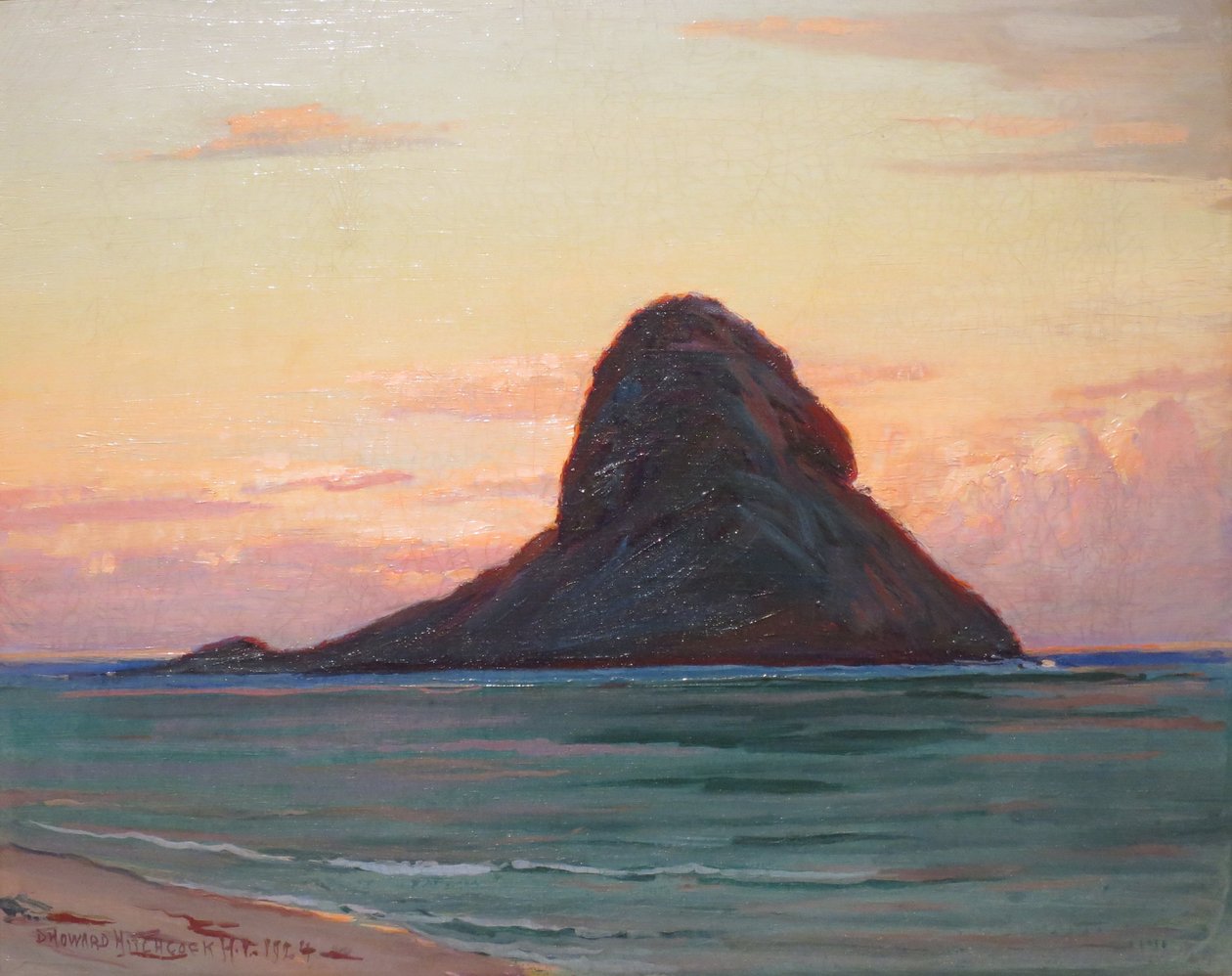 Onbekend schilderij door D. Howard Hitchcock