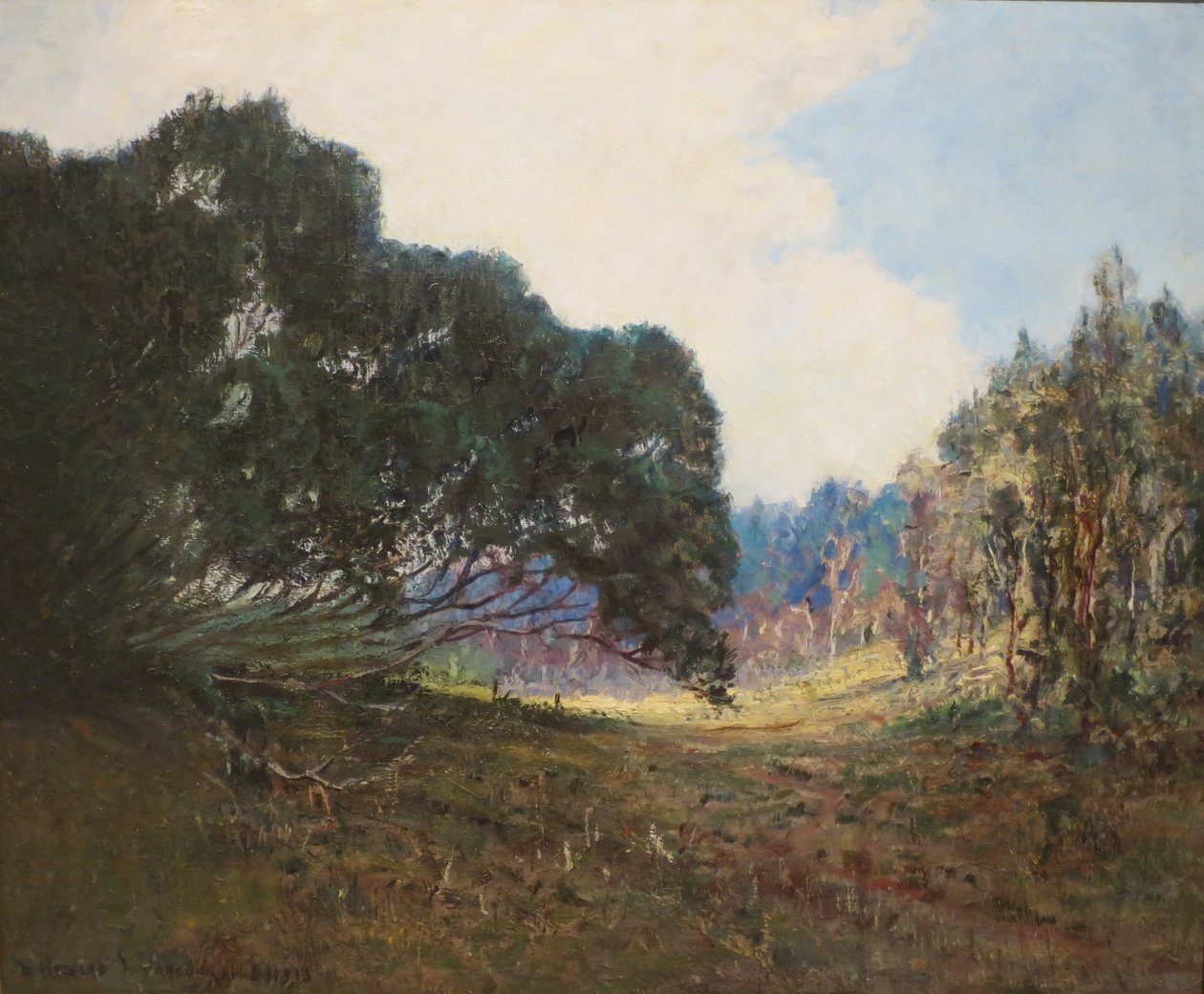 Onbekend Schilderij door D. Howard Hitchcock