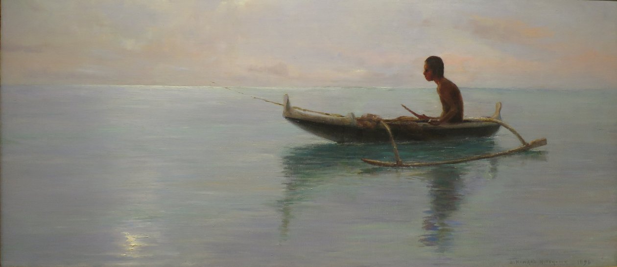 Onbekend schilderij door D. Howard Hitchcock
