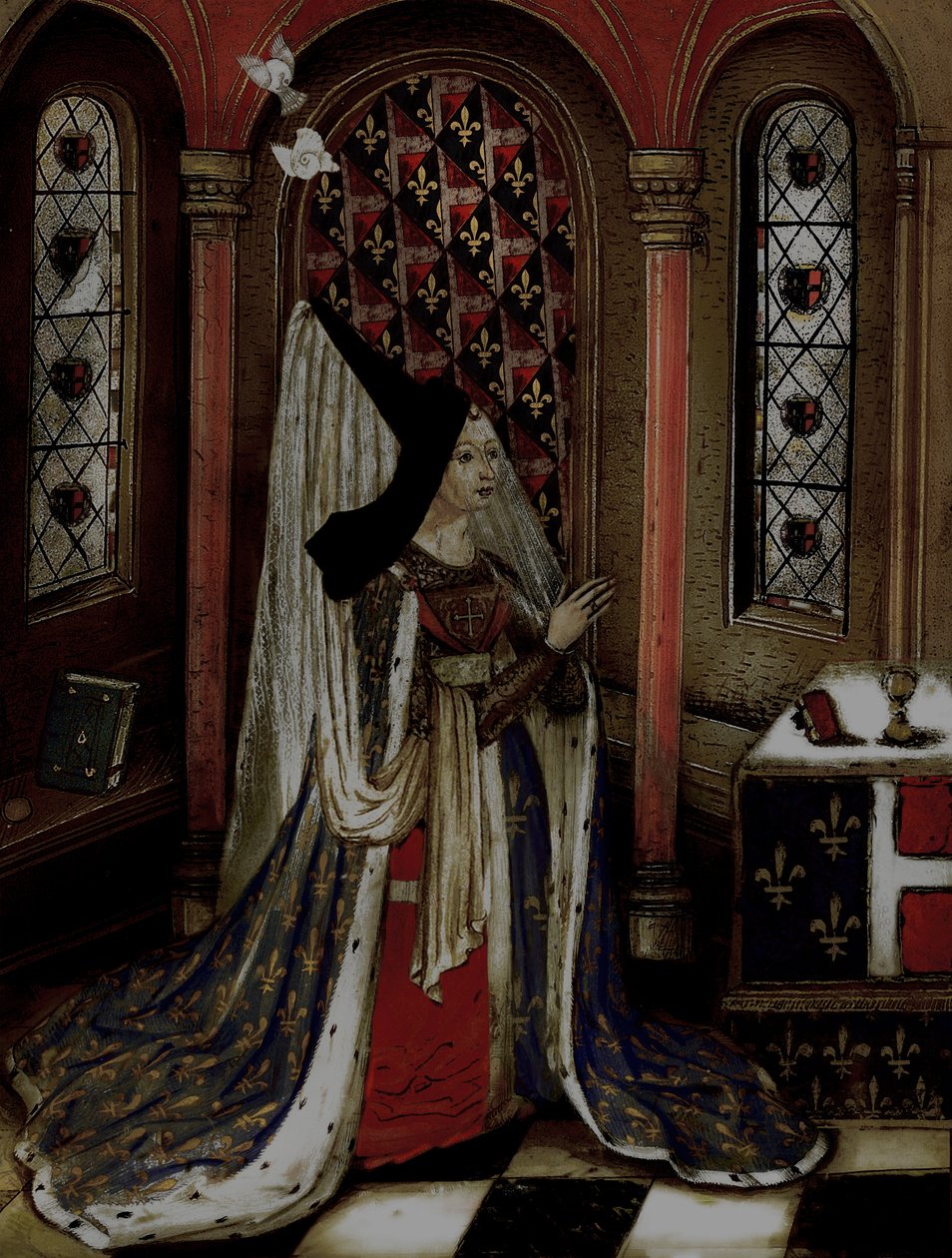 Charlotte van Savoye, koningin van Frankrijk door Unknown