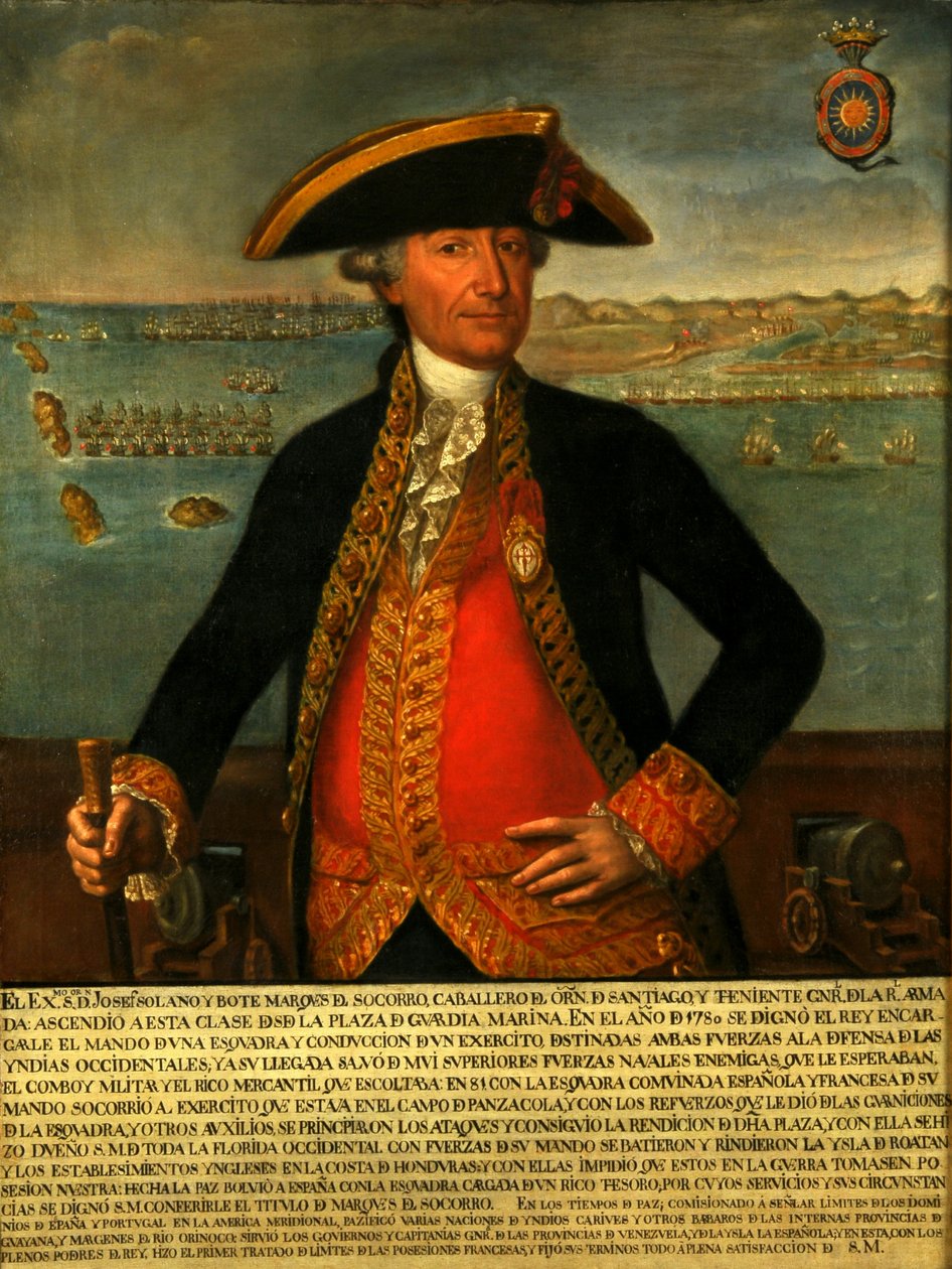 José Solano y Bote door Unknown