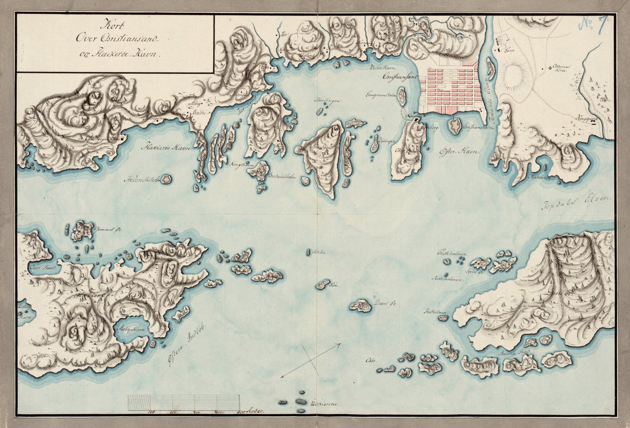Kaart uit de kaartencollectie van de Nationale Bibliotheek door Unknown