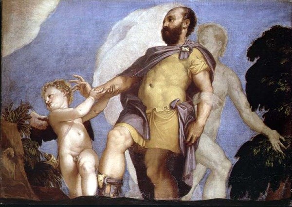 Een allegorisch onderwerp door Veronese