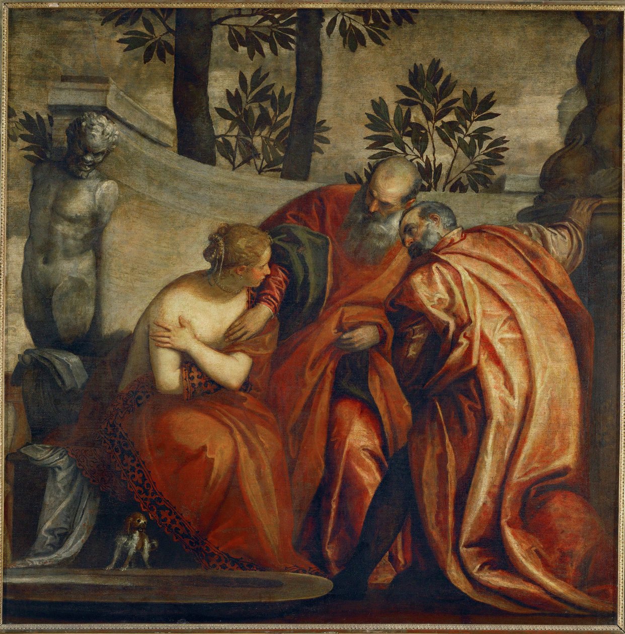 Susanna en de twee oudsten ... door (1528 88) Veronese