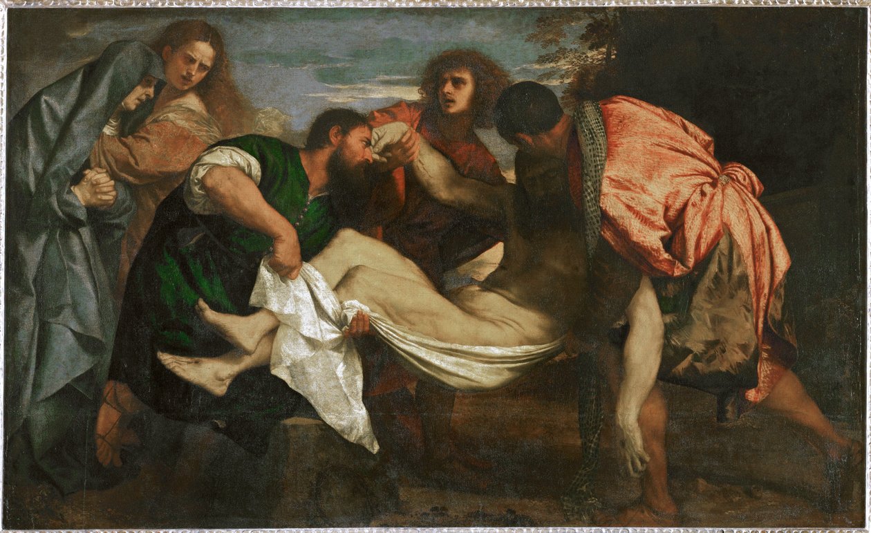 De graflegging van Christus ... door (1528 88) Veronese