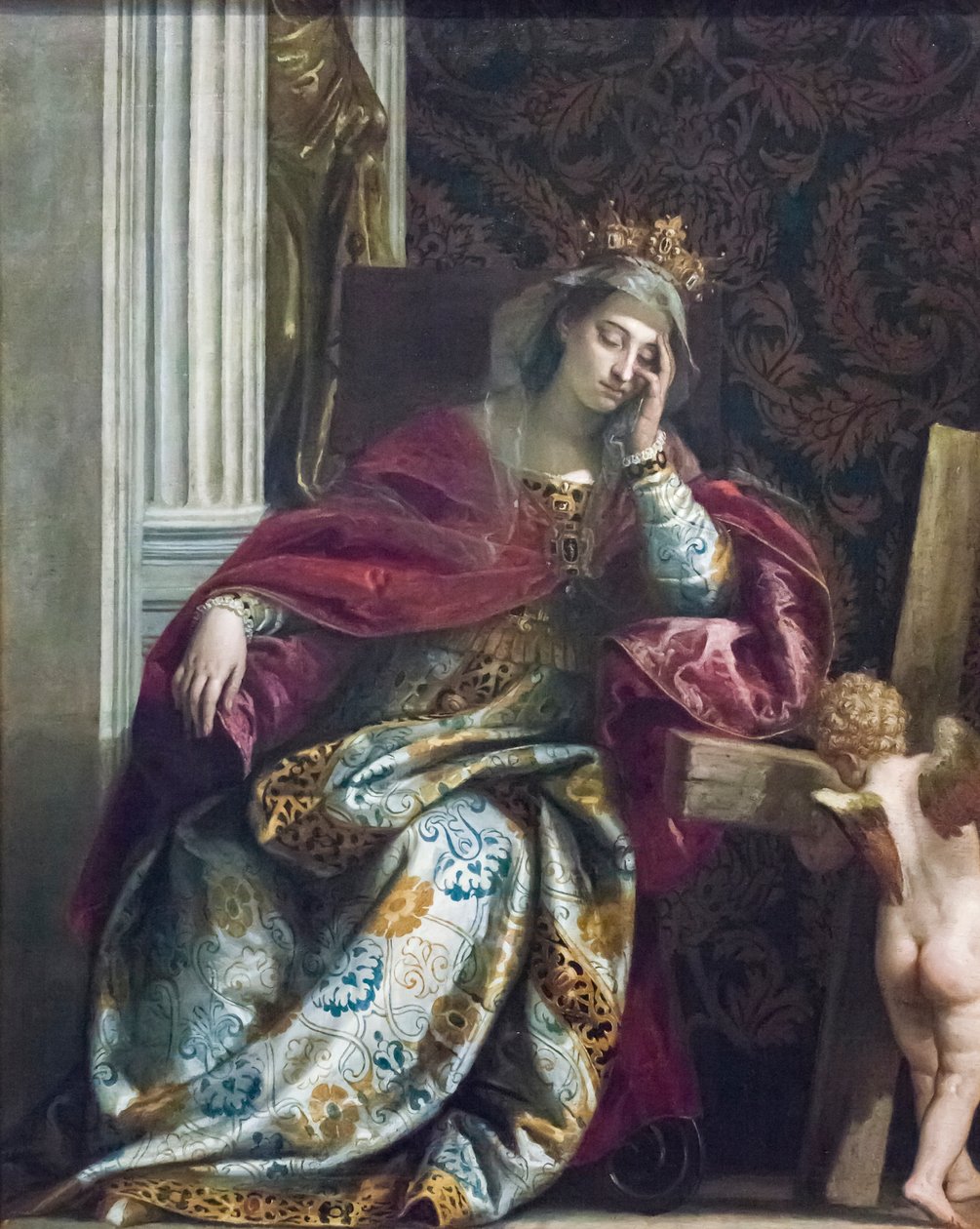 Visioen van St. Helena door (1528 88) Veronese