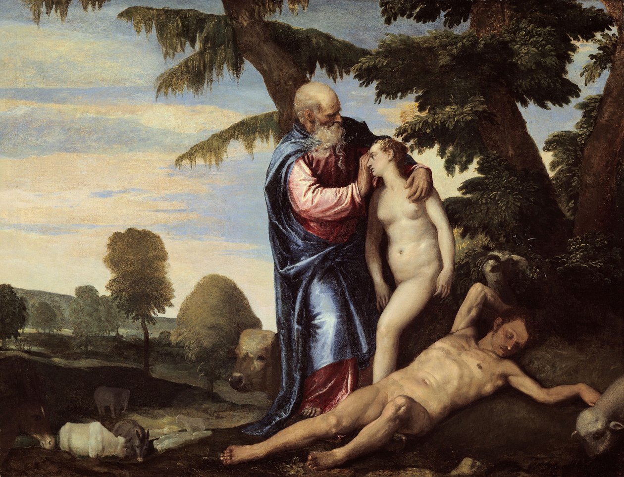 De schepping van Eva door (1528 88) Veronese