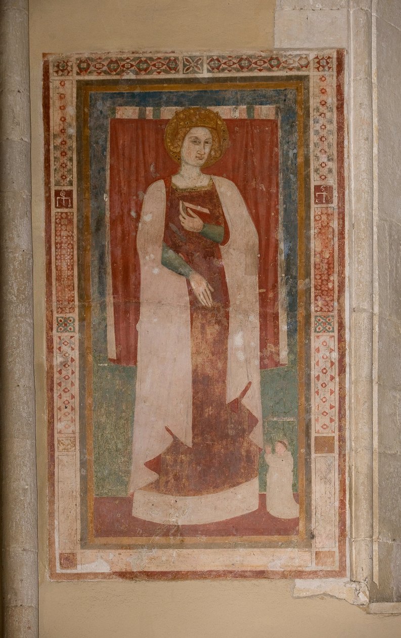 St. Maria Arabona kerk, Monopello, Abruzzo, Italië door Unknown