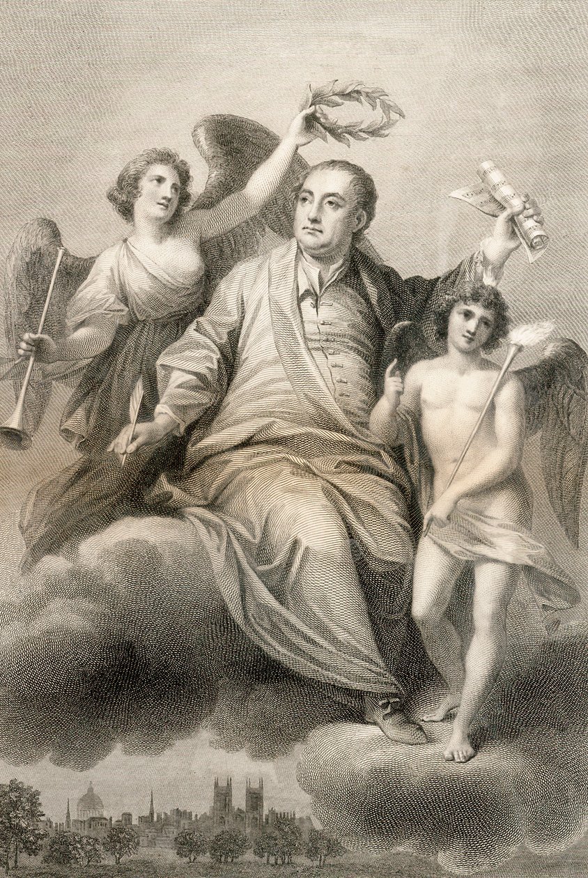 De Apotheose van Handel door Unknown