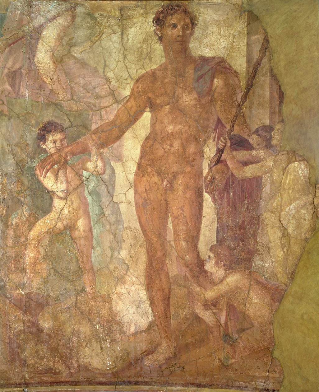 Theseus en de Minotaurus, Pompeii door Unknown