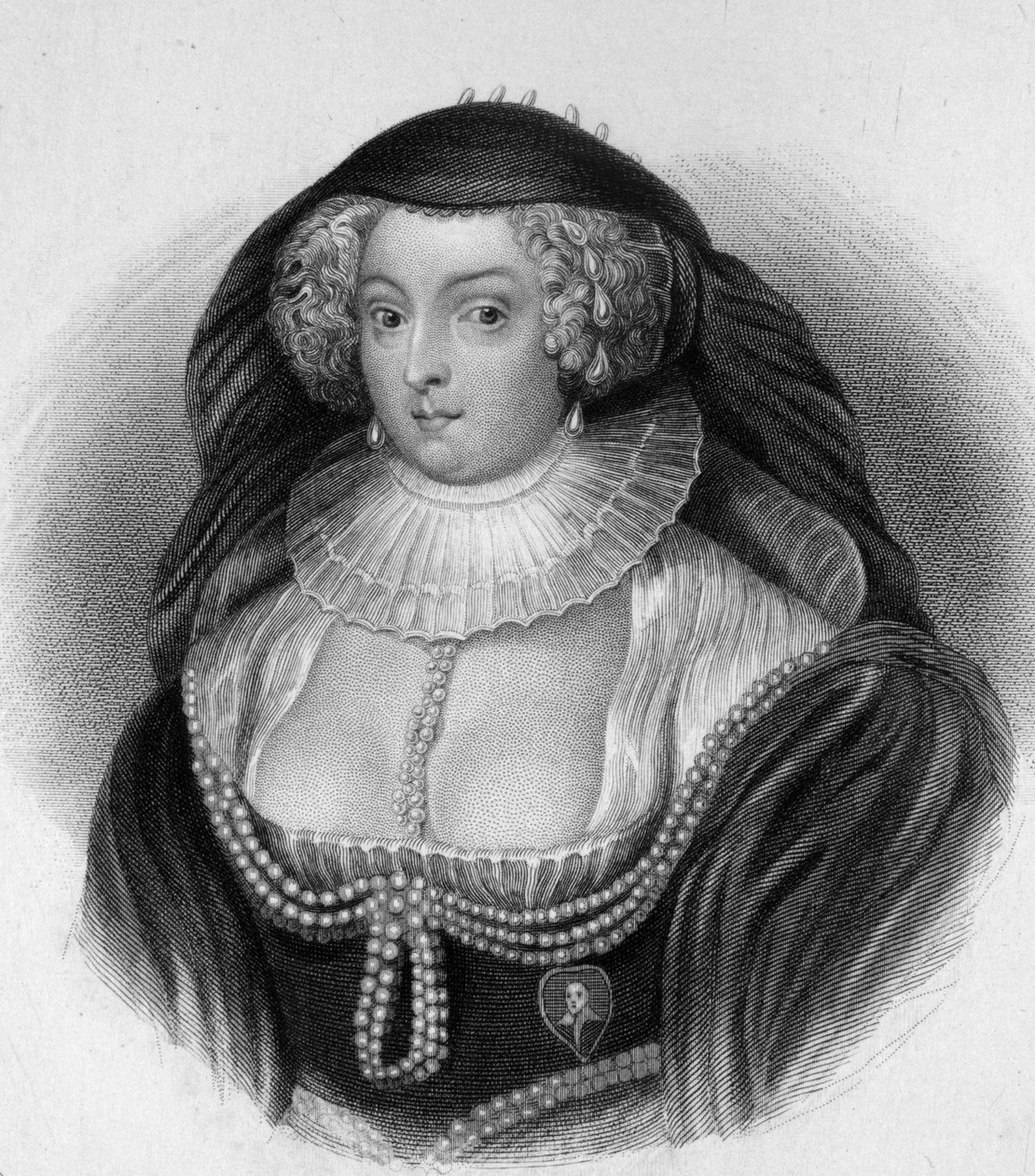 Lady Frances Howard door English School