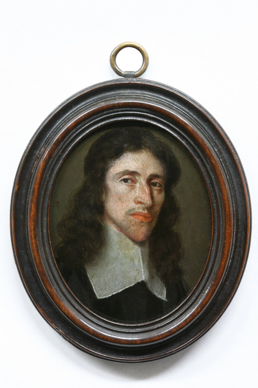 Portret van Edward East, c.1655 door English School