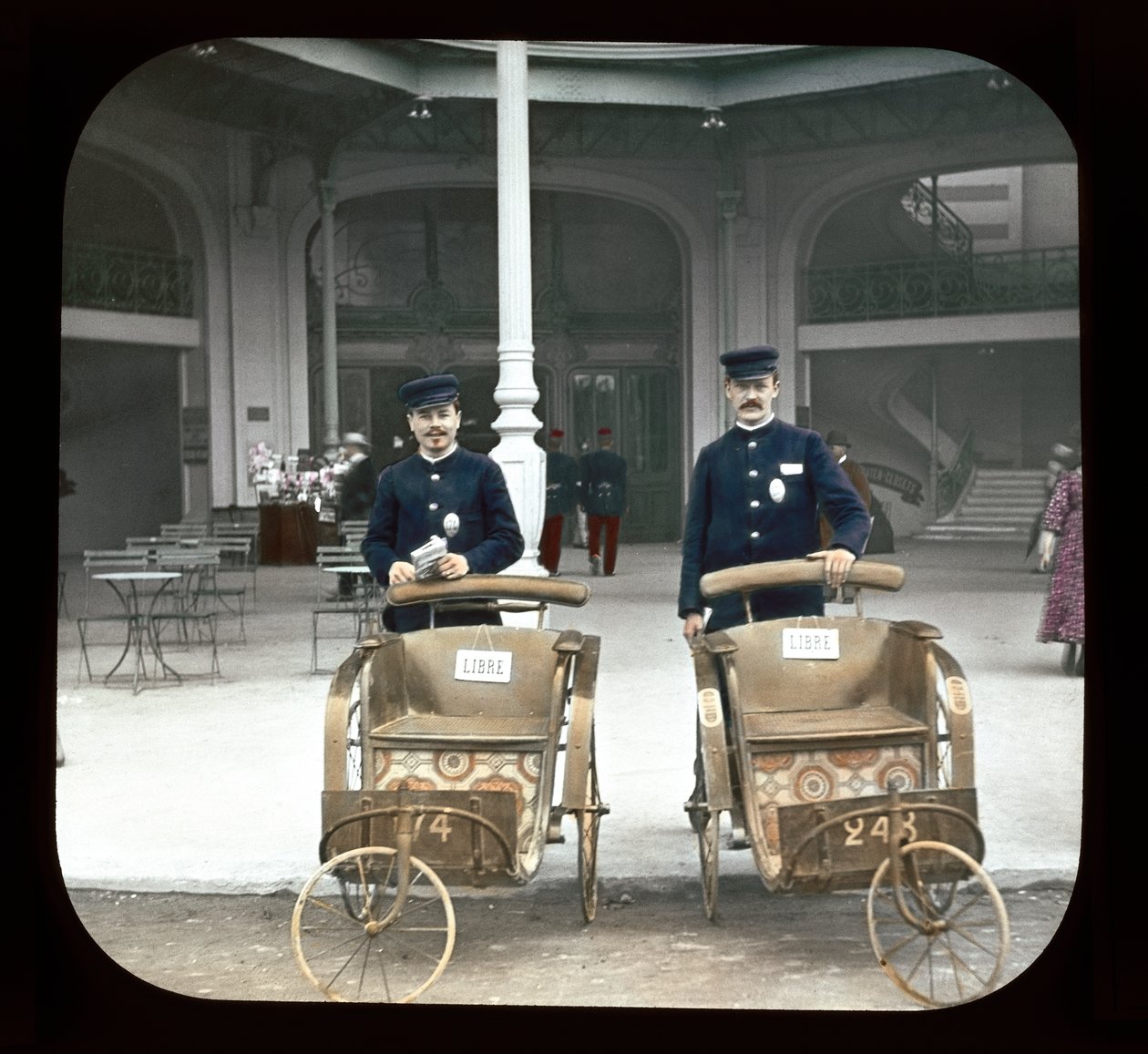 Parijs Expositie: Chemie en Machines, 1900 door French Photographer