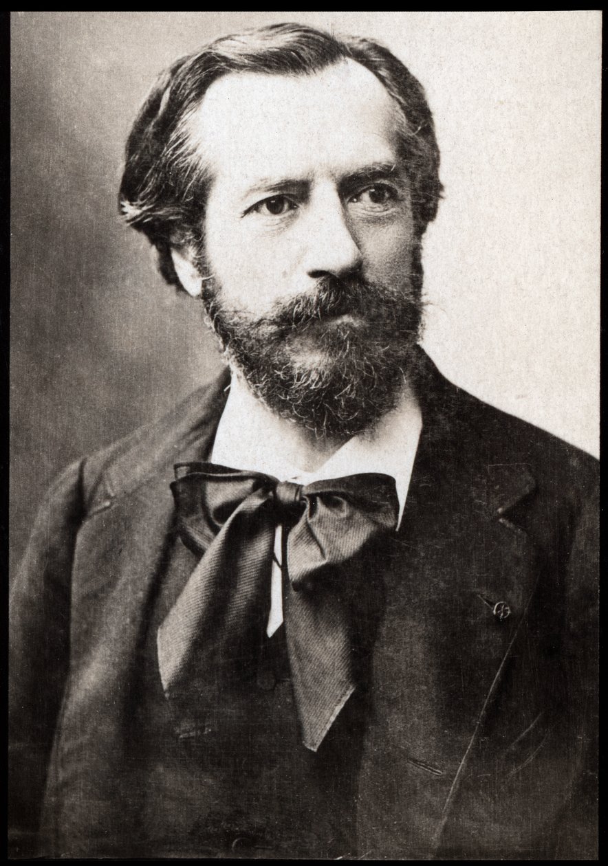 Portret van Frederic Auguste Bartholdi, Franse beeldhouwer door French Photographer