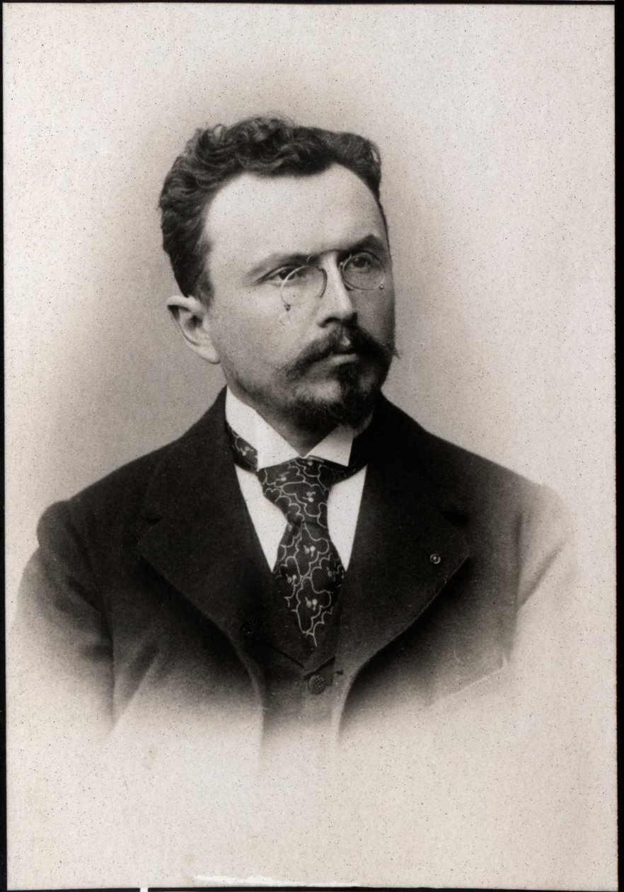 Portret van Gabriel Hanotaux (1853-1944), Franse staatsman en historicus door French Photographer