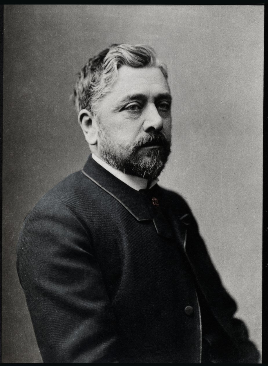 Portret van Gustave Eiffel door French Photographer