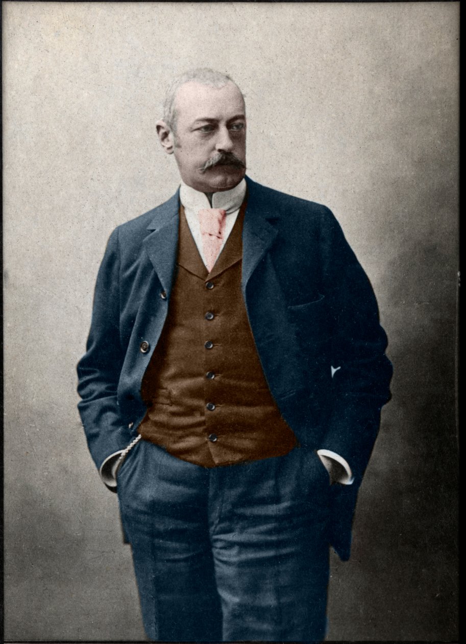Portret van Pierre Waldeck Rousseau (1846-1904), Franse staatsman door French Photographer