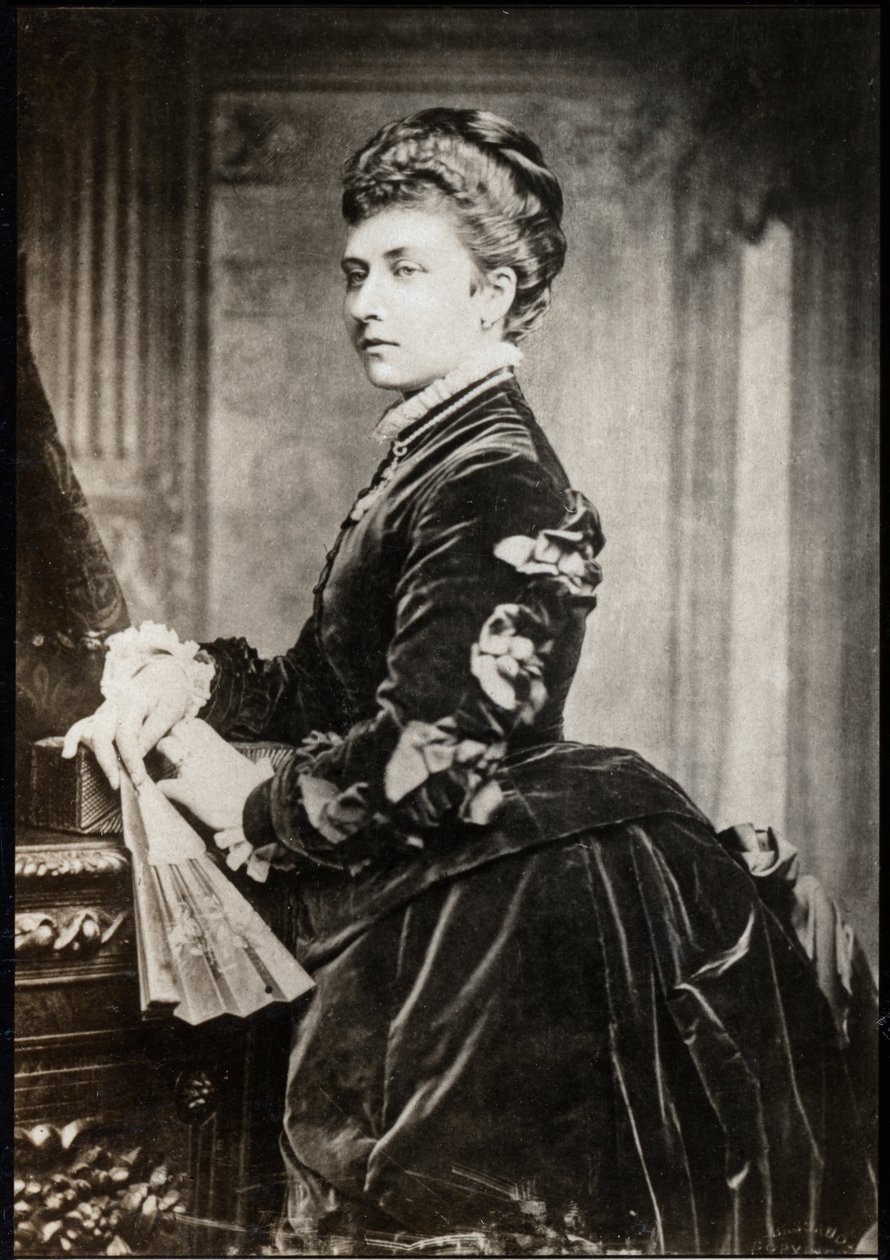 Portret van Prinses Louise (1848-1939) door French Photographer
