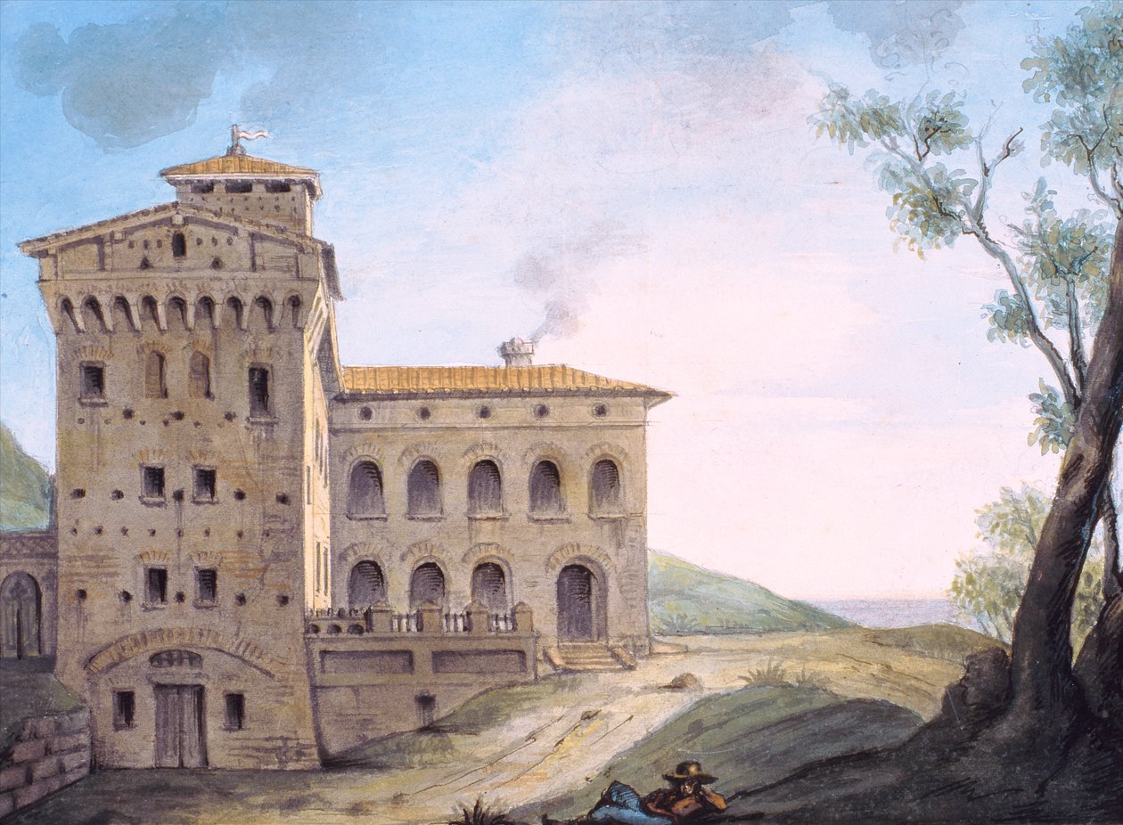 Italiaans Paleis door French School