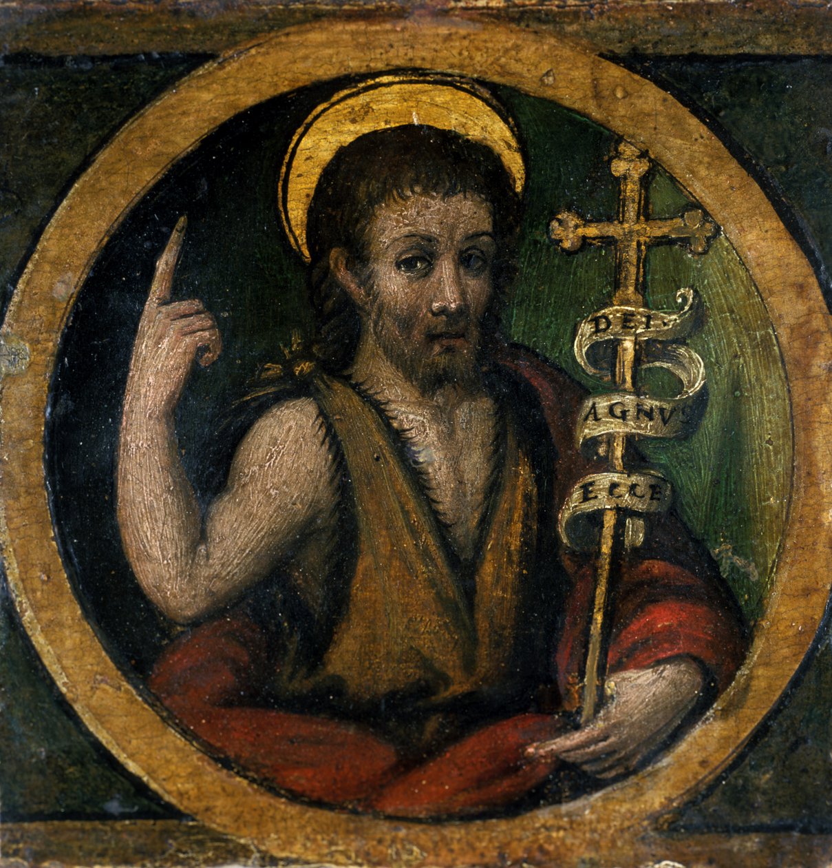Johannes de Doper door Italian School