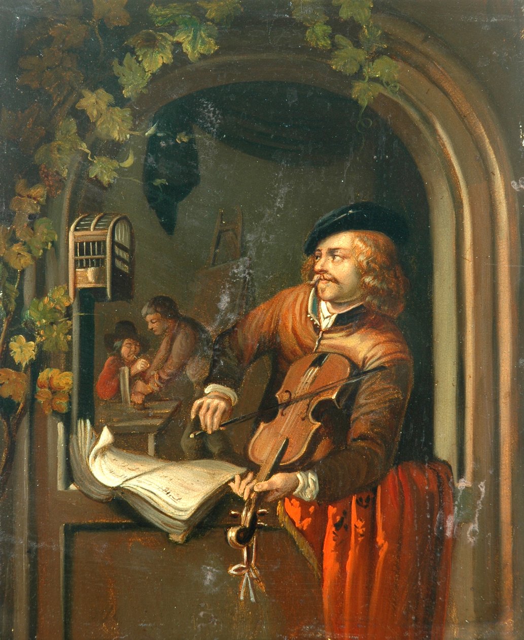 De violist door Unknown
