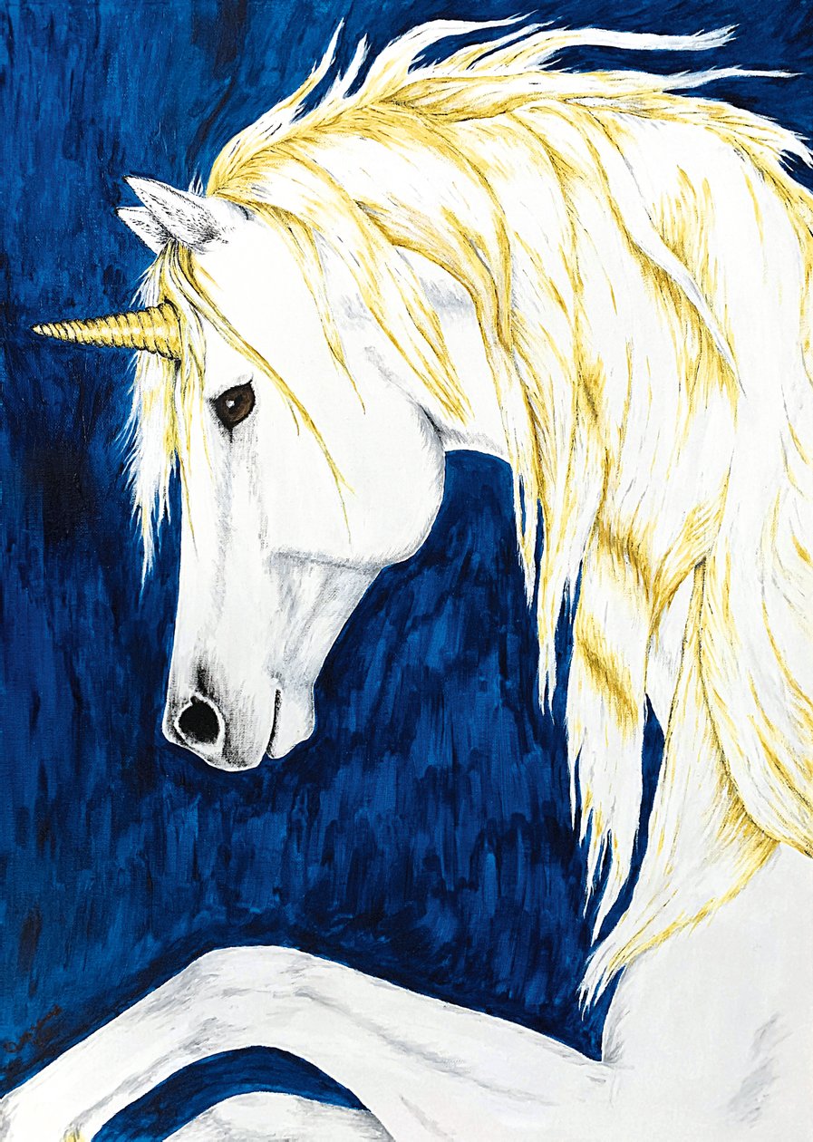Einhorn door Ute Schramke