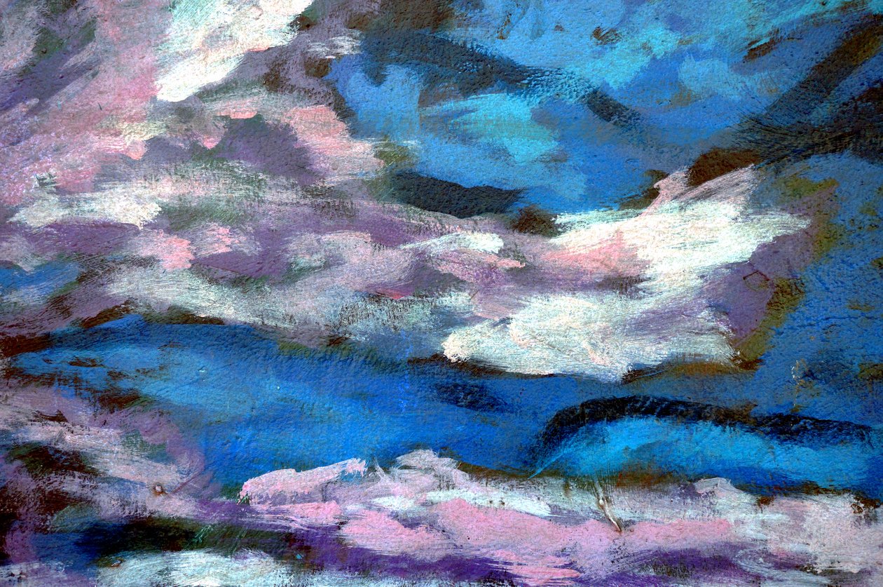 Blauwe stroom door Detlef B. Fischer