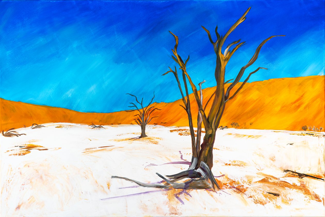 Dead Vlei door H.Opitz