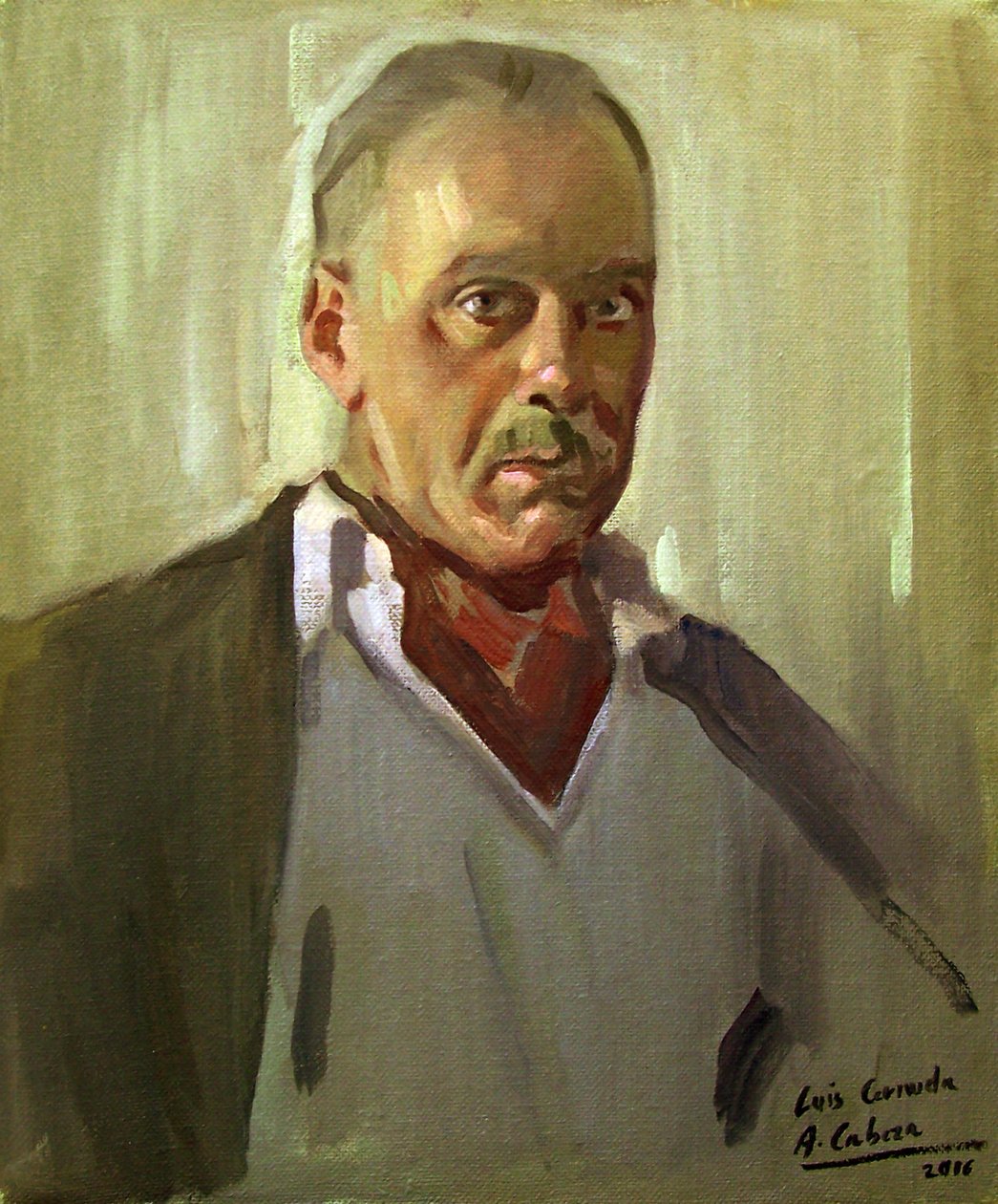 Portret van Luis Cernuda door Alejandro Cabeza