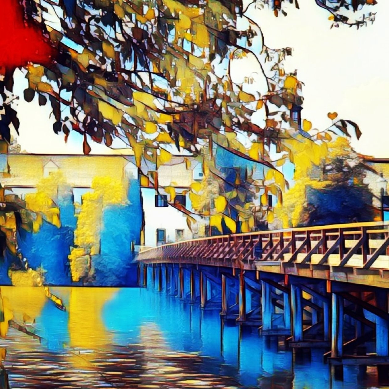 De Vredesbrug. door Margareta Uliarte