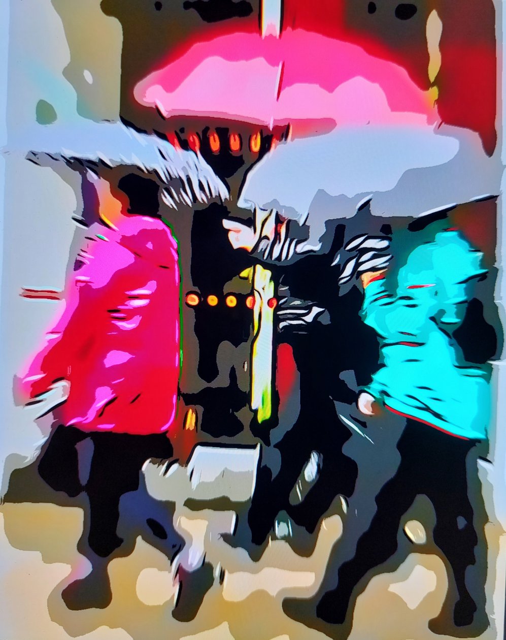 Kleurrijke regen door Mavet