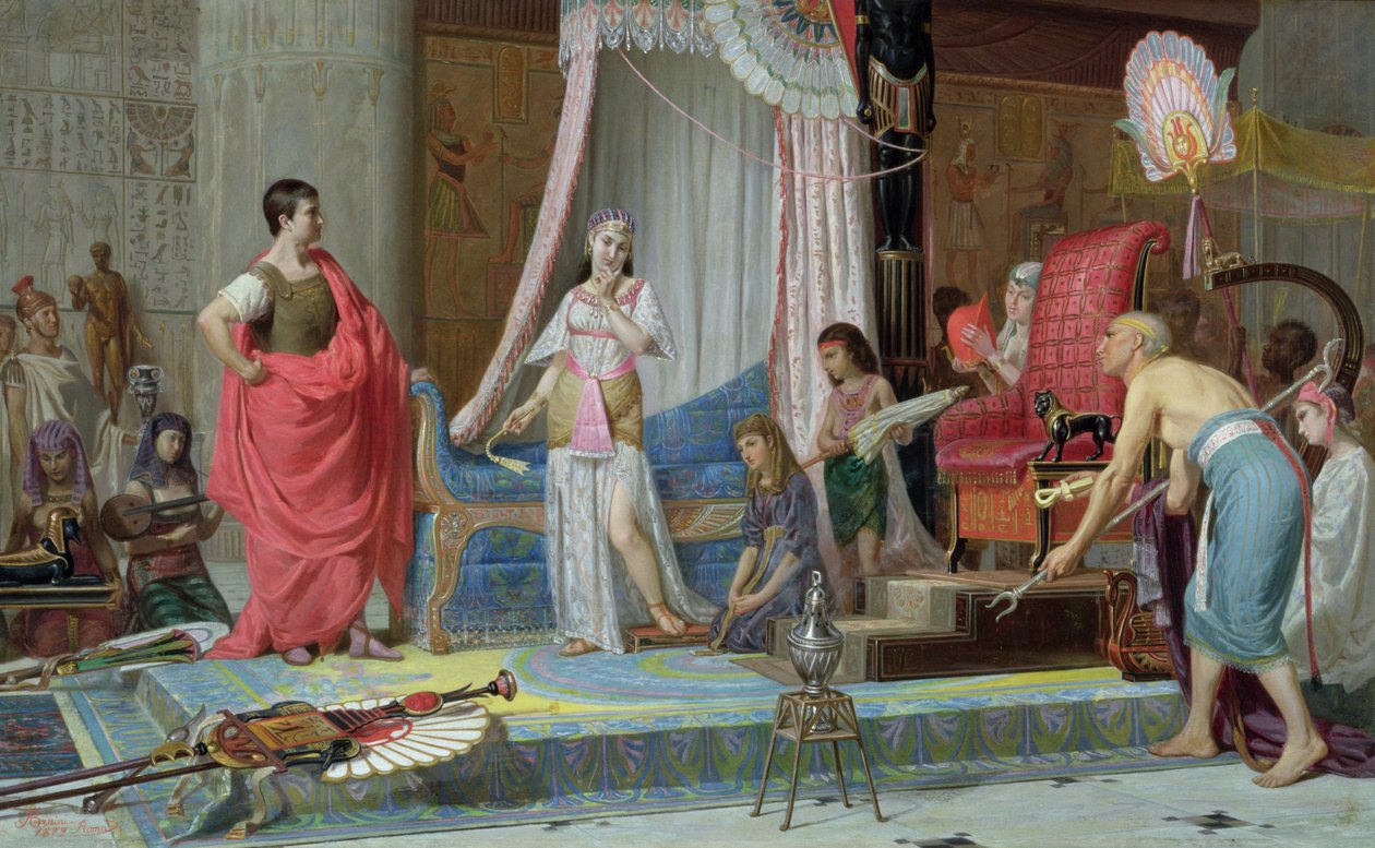 Cleopatra, 1879 door A. Benini