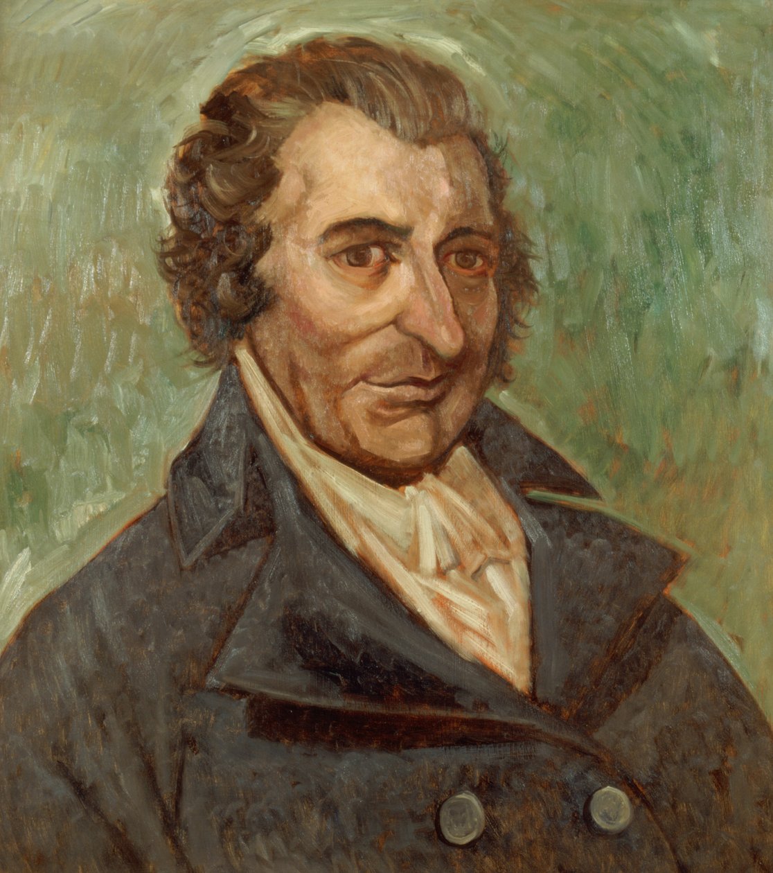 Portret van Thomas Paine (1737-1809) door A. Easton