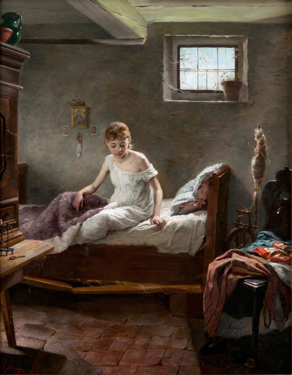 In de ochtend door A. Rötting