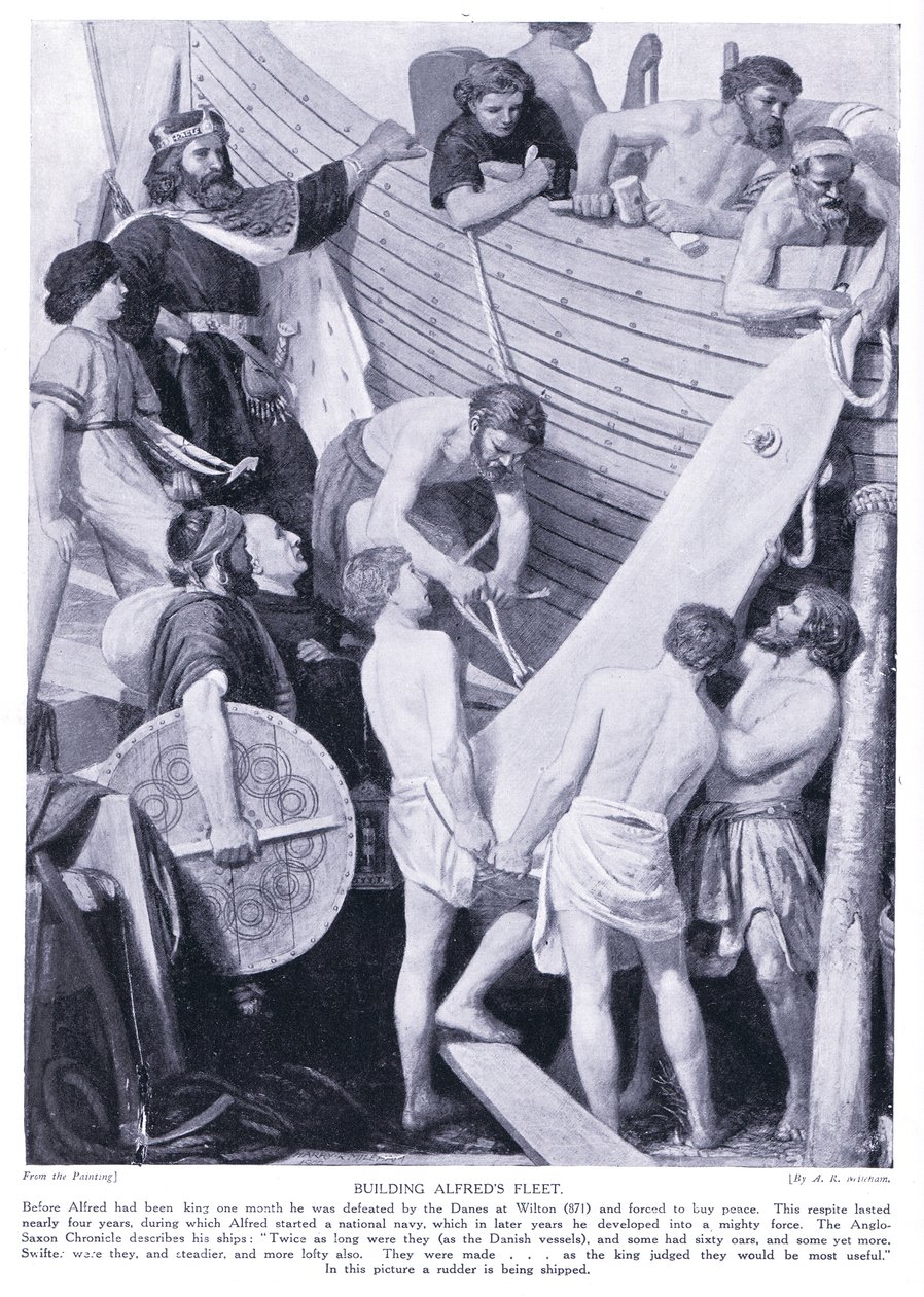 Het Bouwen van Alfreds Vloot, jaren 1920 door A.R. Mileham