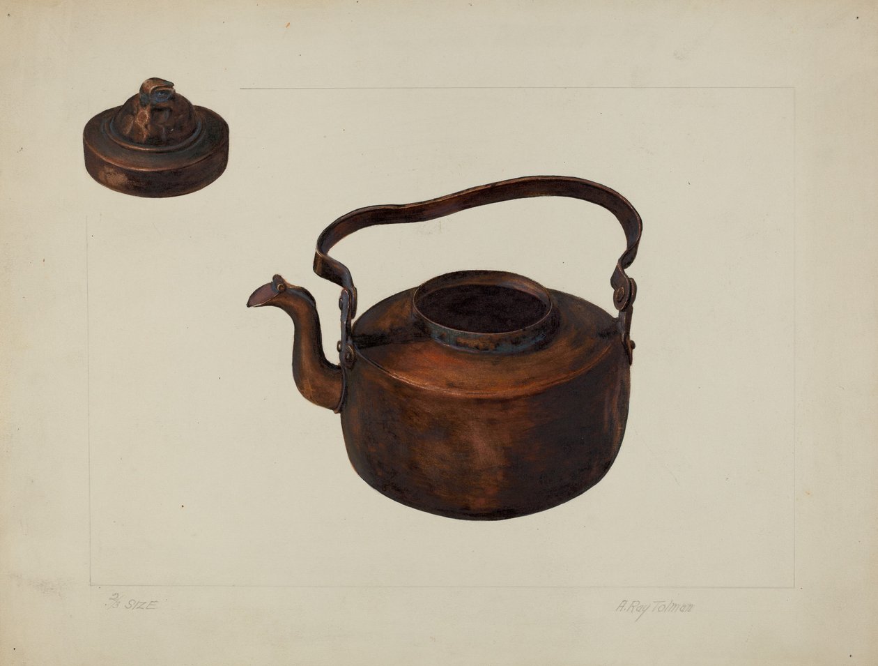 Koperen Ketel door A.R. Tolman