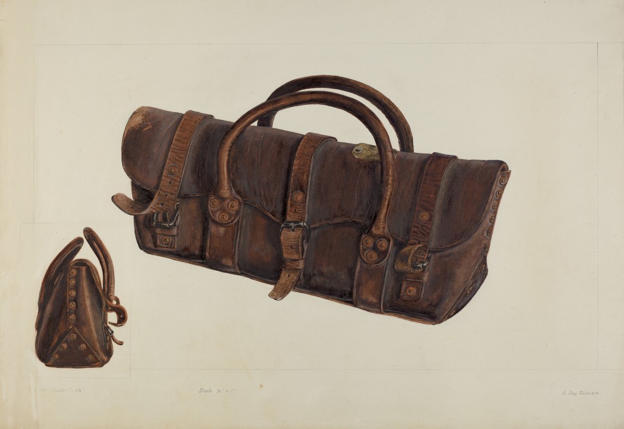 Oregon Boot tas door A.R. Tolman
