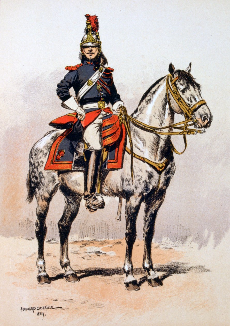 Republikeinse Garde, 1871 1887 door A. Lemercier