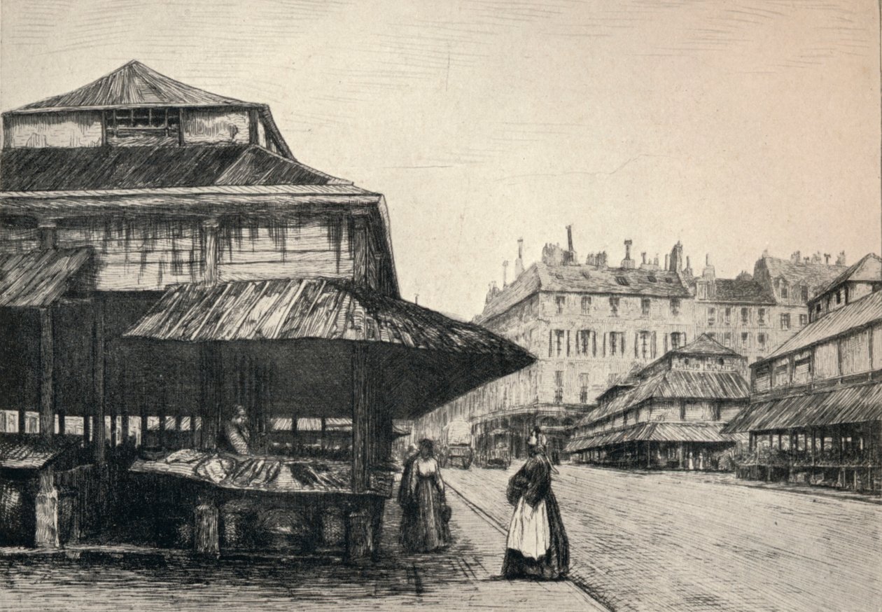 De Marché St Honore, 1915 door A. P. Martial