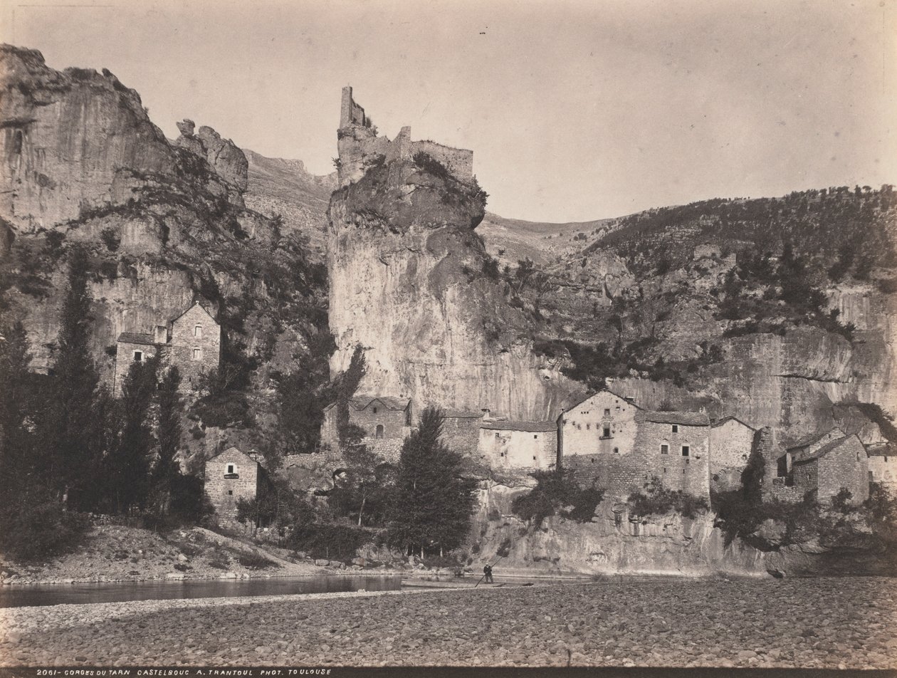 Gorges Du Tarn Castelbouc, 1870s door A. Trantoul