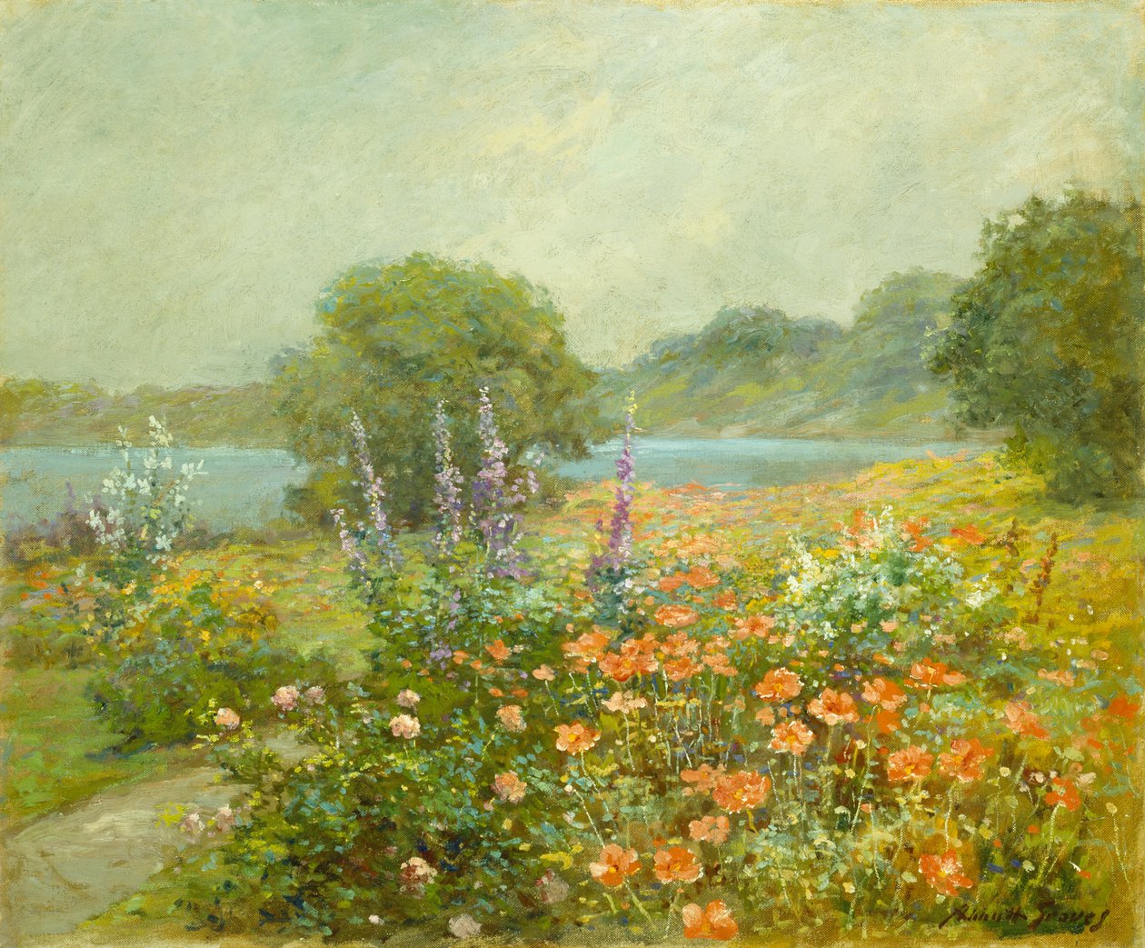 Klaprozen door Abbott Fuller Graves