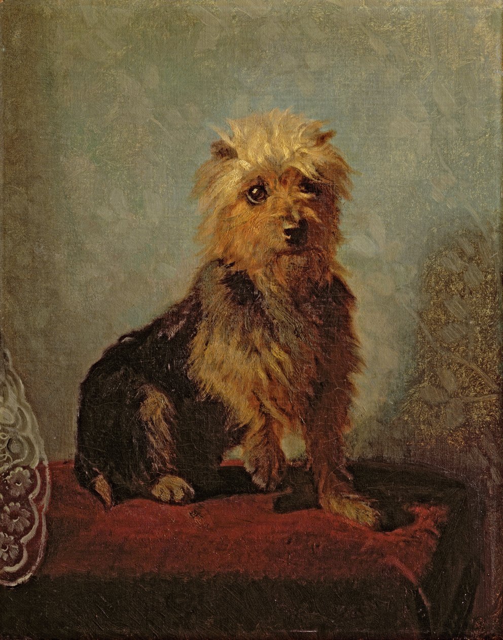 Chadwicks Hond, 1874 door Abbott Handerson Thayer