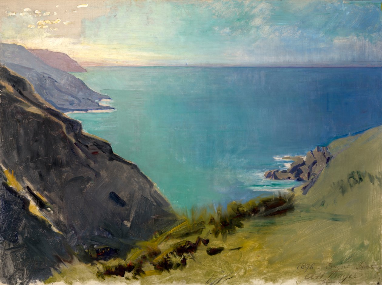 Cornish Kustlijnen, 1898 door Abbott Handerson Thayer
