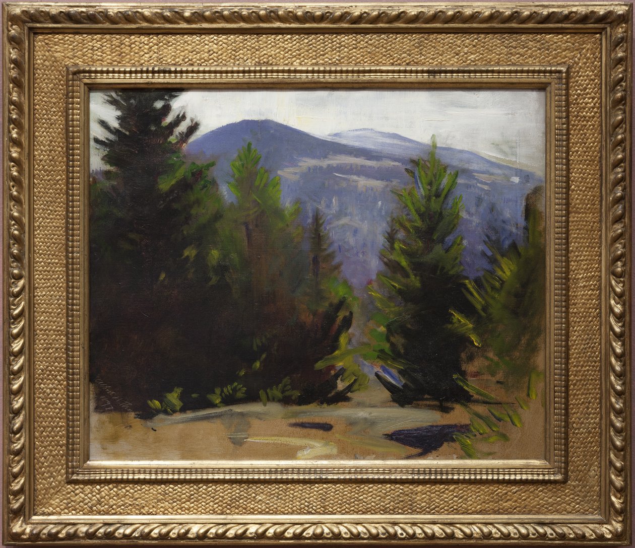 Schets van Monadnock Mountain door Abbott Handerson Thayer