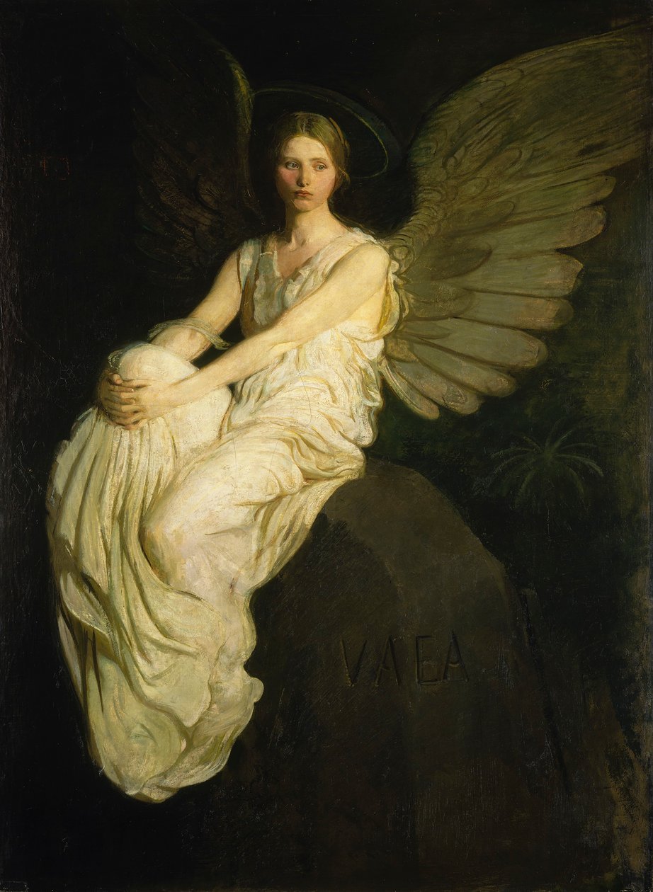 Stevenson Memorial door Abbott Handerson Thayer