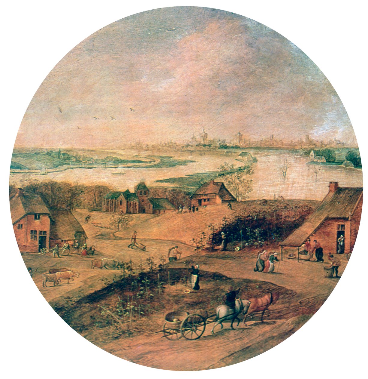 De vier seizoenen, herfst door Abel Grimmer