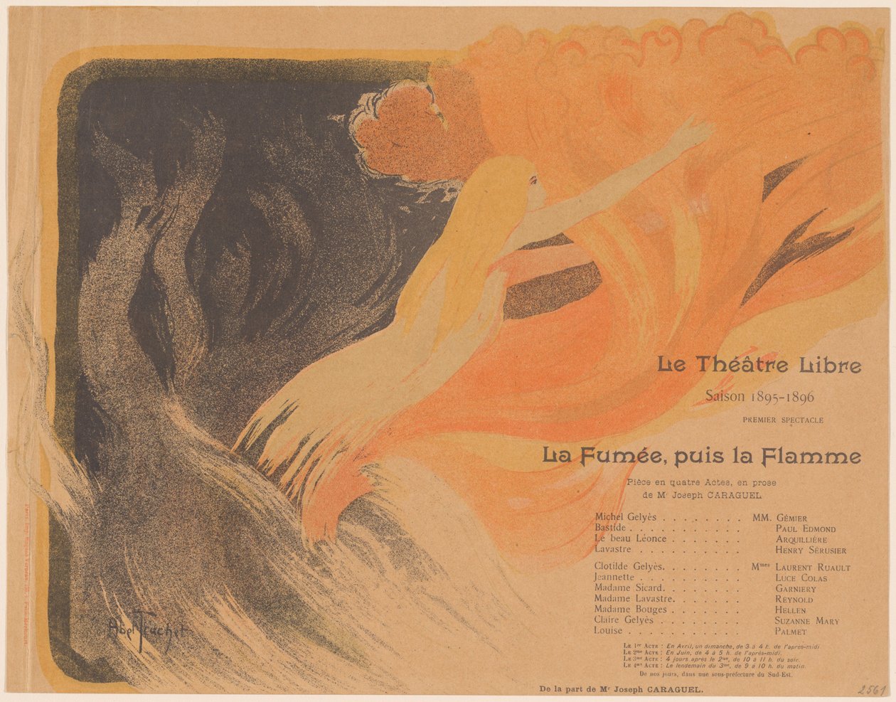 Théâtre Libre: De Rook, dan de Vlam door Abel Truchet