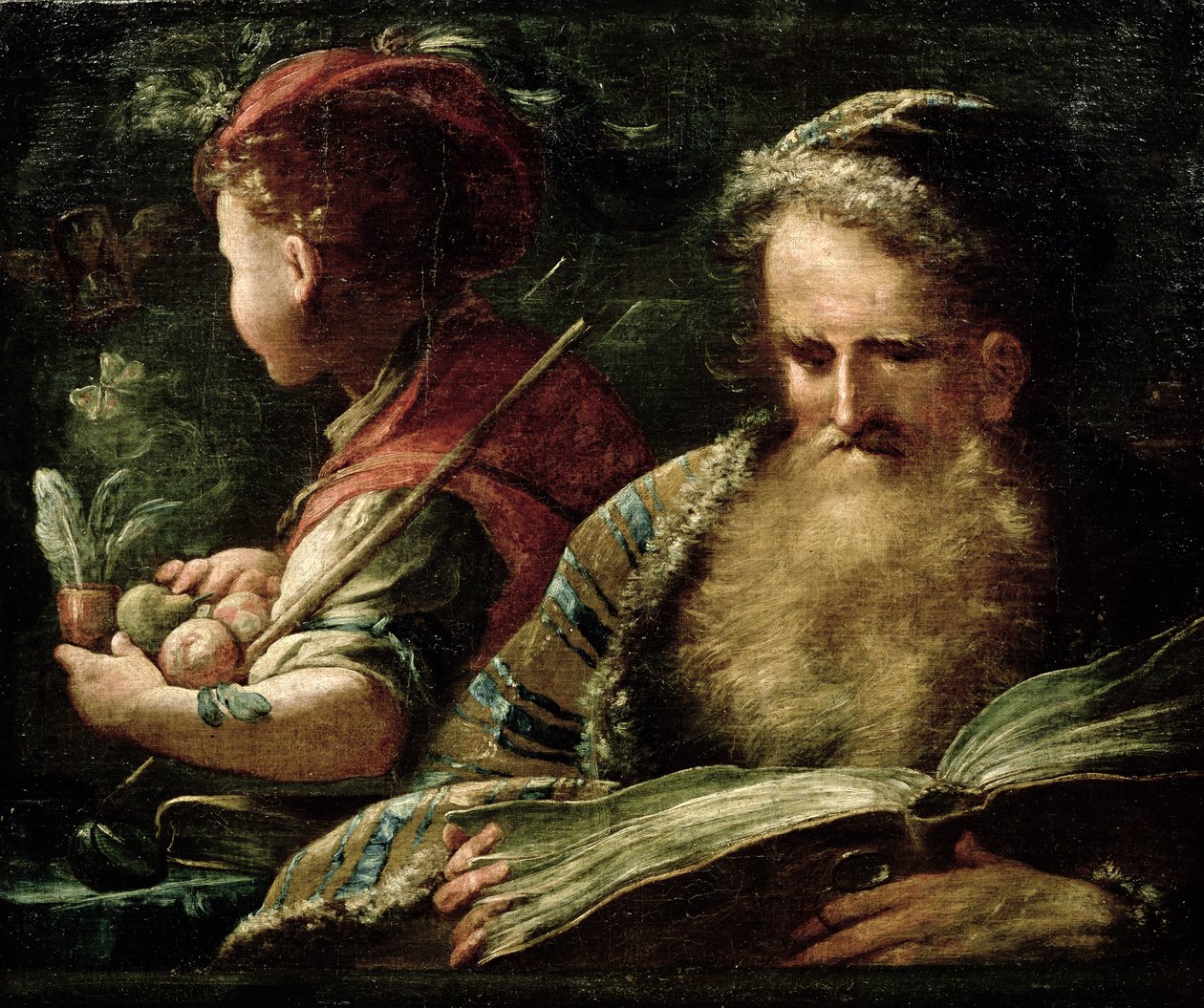 Jeugd en Ouderdom door Abraham Bloemaert